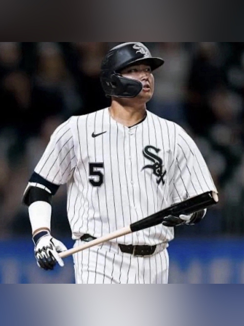 Nike Chicago White Sox Munetaka Murakami #5 Japan Pinstripe Jersey Men's Size: M - Picture 3 of 7